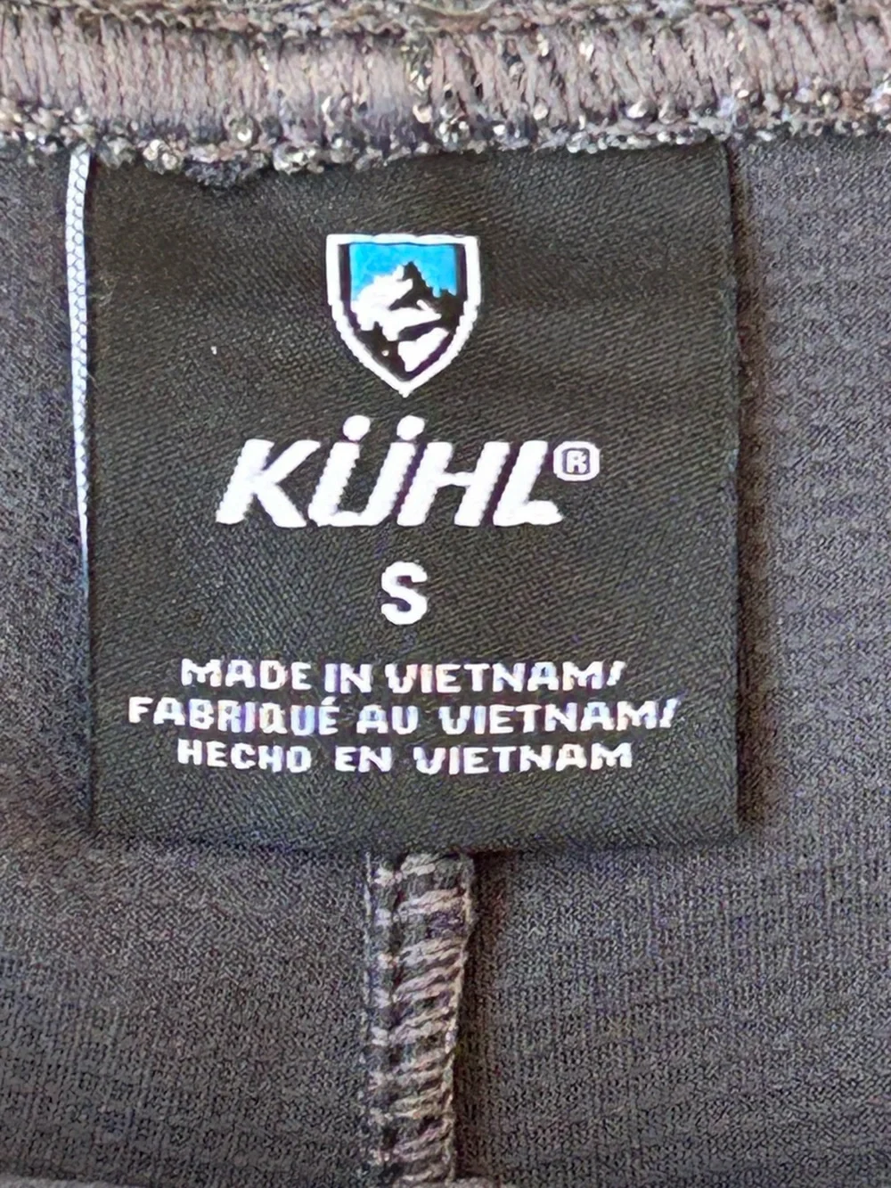 Kuhl Women’s Mova Skort Stretch Fabric Drawstring Heather‎ Gray Size Small